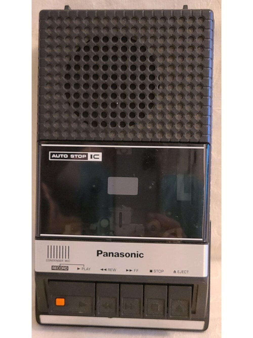 Vintage Panasonic RQ-2107 Portable Cassette Recorder Player Auto Stop